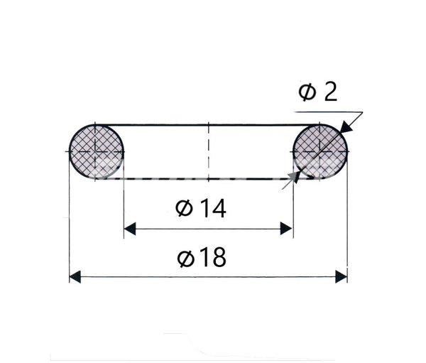 Кольцо уплотнительное O-Ring RC-U0744