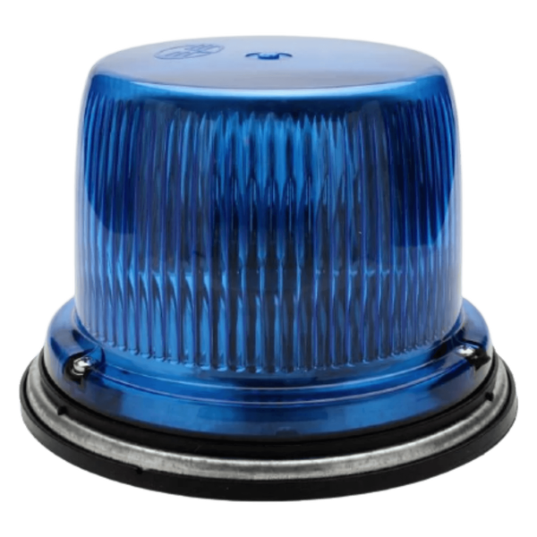 Маяк проблесковый галогеновый, магнитный, плафон синий. Артикул: ФП-1М-120